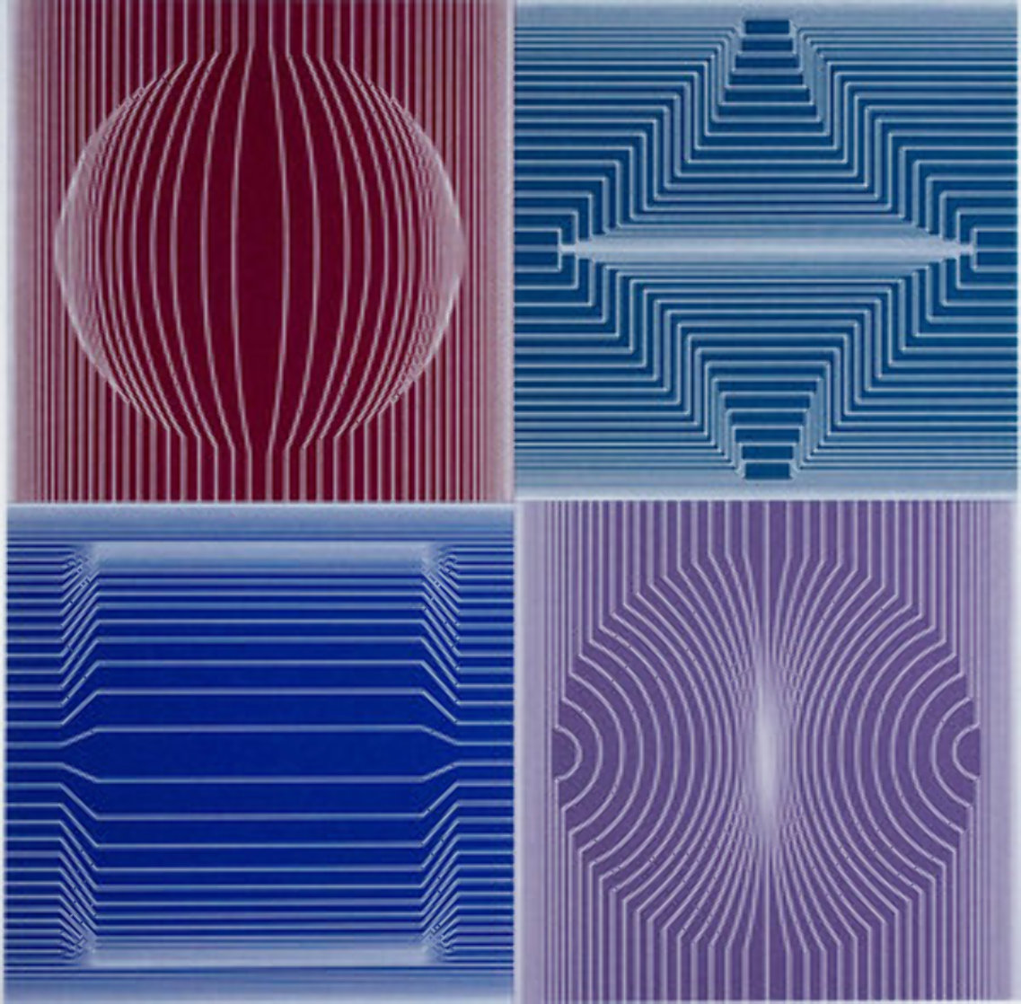 Tokyo 1982 Limited Edition Print by Victor Vasarely