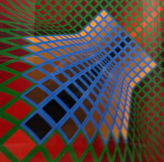 Verchte 1979 Limited Edition Print by Victor Vasarely Verchte 1979 Limited Edition Print by Victor Vasarely