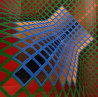 Verchte 1979 Limited Edition Print by Victor Vasarely - 0 Verchte 1979 Limited Edition Print by Victor Vasarely - 0