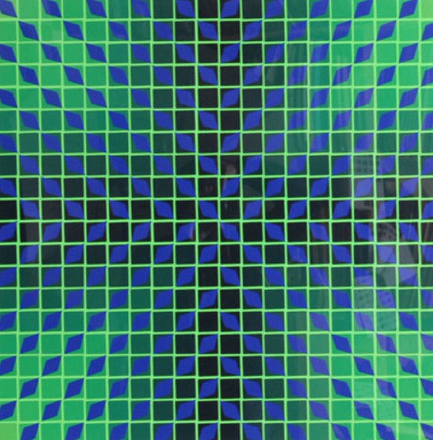 Jindey Limited Edition Print by Victor Vasarely