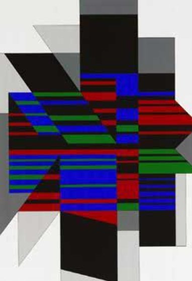 Attika 1990 Limited Edition Print by Victor Vasarely Attika 1990 Limited Edition Print by Victor Vasarely