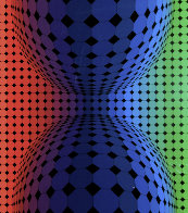 Raura 1989 Limited Edition Print by Victor Vasarely - 0 Raura 1989 Limited Edition Print by Victor Vasarely - 0