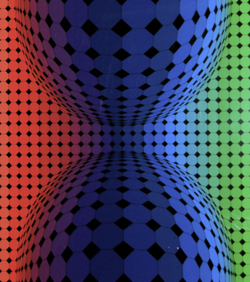 Victor Vasarely Progression 1-1, Optic Art | Artebonito