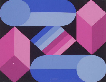 Stri Dio 1988 Limited Edition Print - Victor Vasarely