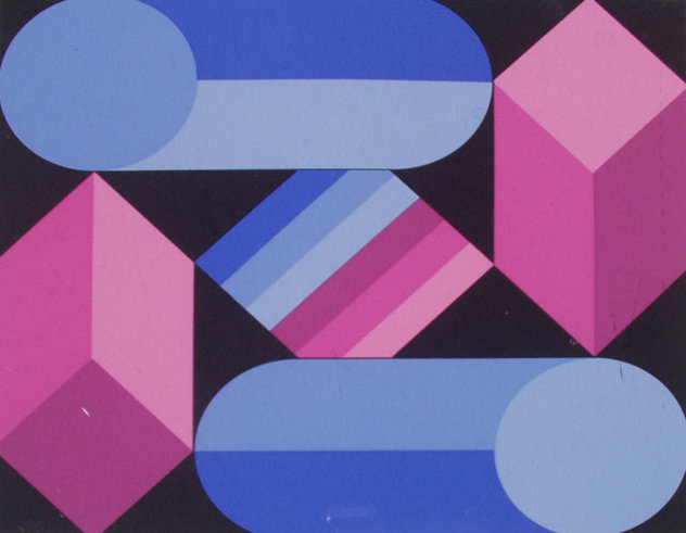 Stri Dio 1988 Limited Edition Print by Victor Vasarely