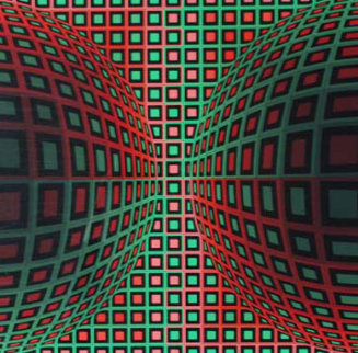 Untitled Screenprint AP 1970 Limited Edition Print - Victor Vasarely