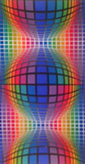 Sinfel 1978 Limited Edition Print - Victor Vasarely