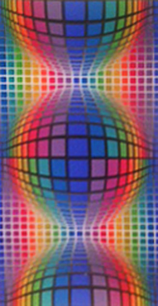 Sinfel 1978 Limited Edition Print by Victor Vasarely