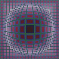 Titan A 1985 Limited Edition Print by Victor Vasarely - 0 Titan A 1985 Limited Edition Print by Victor Vasarely - 0