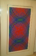 Untitled 1970 Limited Edition Print by Victor Vasarely - 1 Untitled 1970 Limited Edition Print by Victor Vasarely - 1