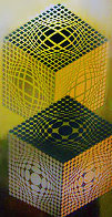Vegas Kocka Limited Edition Print by Victor Vasarely - 0 Vegas Kocka Limited Edition Print by Victor Vasarely - 0
