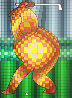 Golfer 1989 Limited Edition Print by Victor Vasarely - 0
