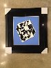 Chess Blue 1950 (EARLY) HS Limited Edition Print by Victor Vasarely - 2