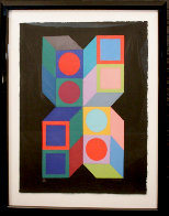 Hexa 5 1987 Limited Edition Print by Victor Vasarely - 0
