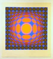 Tri-vega 1975 Limited Edition Print by Victor Vasarely - 1 Tri-vega 1975 Limited Edition Print by Victor Vasarely - 1