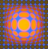 Tri-vega 1975 Limited Edition Print by Victor Vasarely - 0 Tri-vega 1975 Limited Edition Print by Victor Vasarely - 0