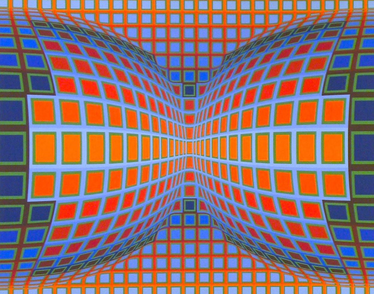 Papillon 1981 Limited Edition Print by Victor Vasarely Papillon 1981 Limited Edition Print by Victor Vasarely