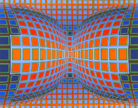 Papillon 1981 Limited Edition Print by Victor Vasarely - 0 Papillon 1981 Limited Edition Print by Victor Vasarely - 0