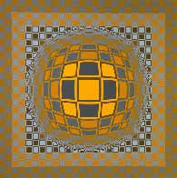 Zeng 1975 Limited Edition Print by Victor Vasarely - 0 Zeng 1975 Limited Edition Print by Victor Vasarely - 0