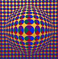 Neptune, From Eight Impressions 1970 Limited Edition Print by Victor Vasarely - 0 Neptune, From Eight Impressions 1970 Limited Edition Print by Victor Vasarely - 0