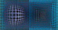 Untitled Serigraph 1993 Limited Edition Print by Victor Vasarely - 0 Untitled Serigraph 1993 Limited Edition Print by Victor Vasarely - 0