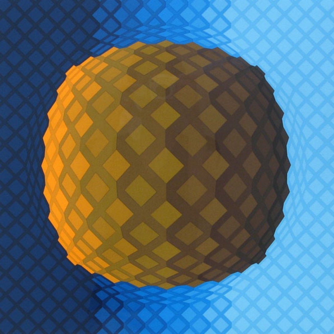 Koskota 1976 Limited Edition Print by Victor Vasarely Koskota 1976 Limited Edition Print by Victor Vasarely