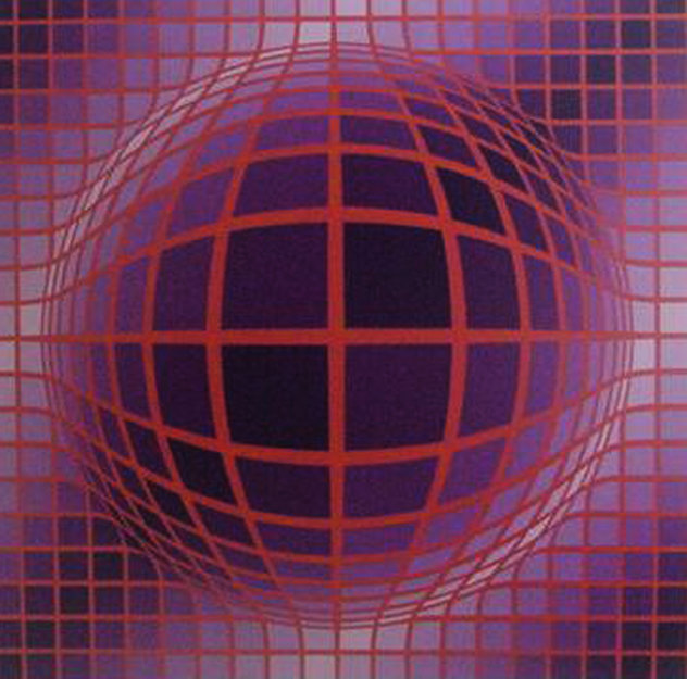 Tsiga III 1991 Limited Edition Print by Victor Vasarely