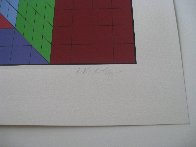Door 1982 Limited Edition Print by Victor Vasarely - 2 Door 1982 Limited Edition Print by Victor Vasarely - 2