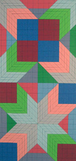 Door 1982 Limited Edition Print - Victor Vasarely Door 1982 Limited Edition Print - Victor Vasarely