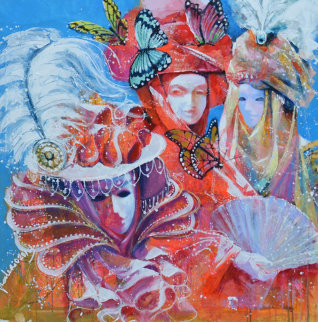 Masquerade Watercolor 2013 40x40 Huge Watercolor - Valeriy Vaskov Masquerade Watercolor 2013 40x40 Huge Watercolor - Valeriy Vaskov