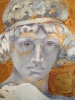 Angel DI Capri 2011 28x38 Original Painting by Margaret Vega - 2 Angel DI Capri 2011 28x38 Original Painting by Margaret Vega - 2