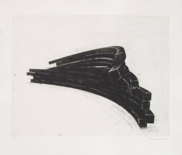 Effondrement: Arcs 2013 Limited Edition Print - Bernar Venet Effondrement: Arcs 2013 Limited Edition Print - Bernar Venet