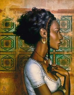 Ishtara 30x25 Original Painting - Sequoia C. Versillee Ishtara 30x25 Original Painting - Sequoia C. Versillee