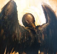 Freedom As Illusion 38x26 Original Painting by Sequoia C. Versillee - 2 Freedom As Illusion 38x26 Original Painting by Sequoia C. Versillee - 2