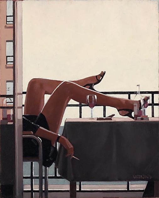 Temptress 2008 Limited Edition Print by Jack Vettriano