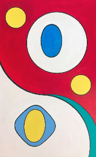 Untitled # 1 2020 48x30 Original Painting - Viorel Iarca Untitled # 1 2020 48x30 Original Painting - Viorel Iarca