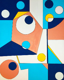 Untitled # 3 2020 60x48 Original Painting - Viorel Iarca Untitled # 3 2020 60x48 Original Painting - Viorel Iarca
