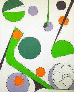 Untitled # 4 2020 60x48 Original Painting - Viorel Iarca Untitled # 4 2020 60x48 Original Painting - Viorel Iarca