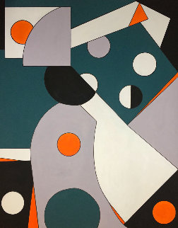 Untitled # 5 2020 60x48 Original Painting - Viorel Iarca Untitled # 5 2020 60x48 Original Painting - Viorel Iarca