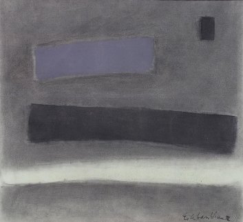 Untitled 1970 22x28 Works on Paper (not prints) - Esteban Vicente Untitled 1970 22x28 Works on Paper (not prints) - Esteban Vicente