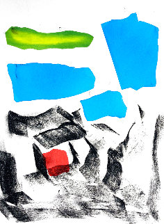 Untitled 1996 Limited Edition Print - Esteban Vicente Untitled 1996 Limited Edition Print - Esteban Vicente