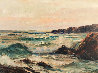 Memory of Land's End 1944   England Original Painting by Charles Vickery - 0