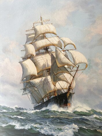 Golden Eagle AP 1988 Limited Edition Print - Charles Vickery