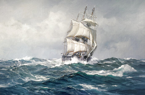 Charles W Morgan 1991 AP Limited Edition Print - Charles Vickery