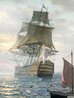 Sailing Into History AP 1990 Limited Edition Print by Charles Vickery - 2