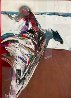 Forward to Twilight 1989 - Huge - 35x54 Original Painting by Veloy Vigil - 1