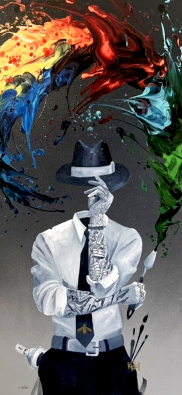 Origins of Discipline 2020 Limited Edition Embellished Giclee on Canvas