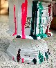Compelled to Kre8, One For the Books, Kre8 Your History Set of 3 Acrylic Sculptures 2024 2 Sculpture by Kevin 