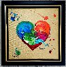 Heart of Gold 2022 25x25 Original Painting by Kevin 