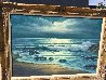 Evening Surf 1974 31x43 Original Painting by John Vignari - 1